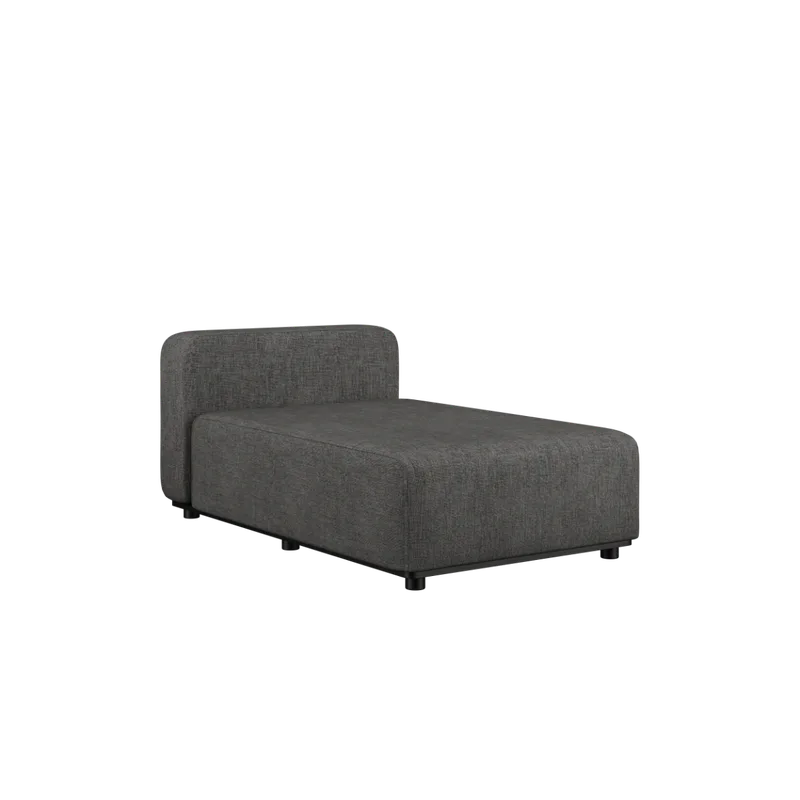 Cobana Lounge Sofa - Chaise module (Cobana Fabric) van SACKit in Cobana Grey – productfoto
