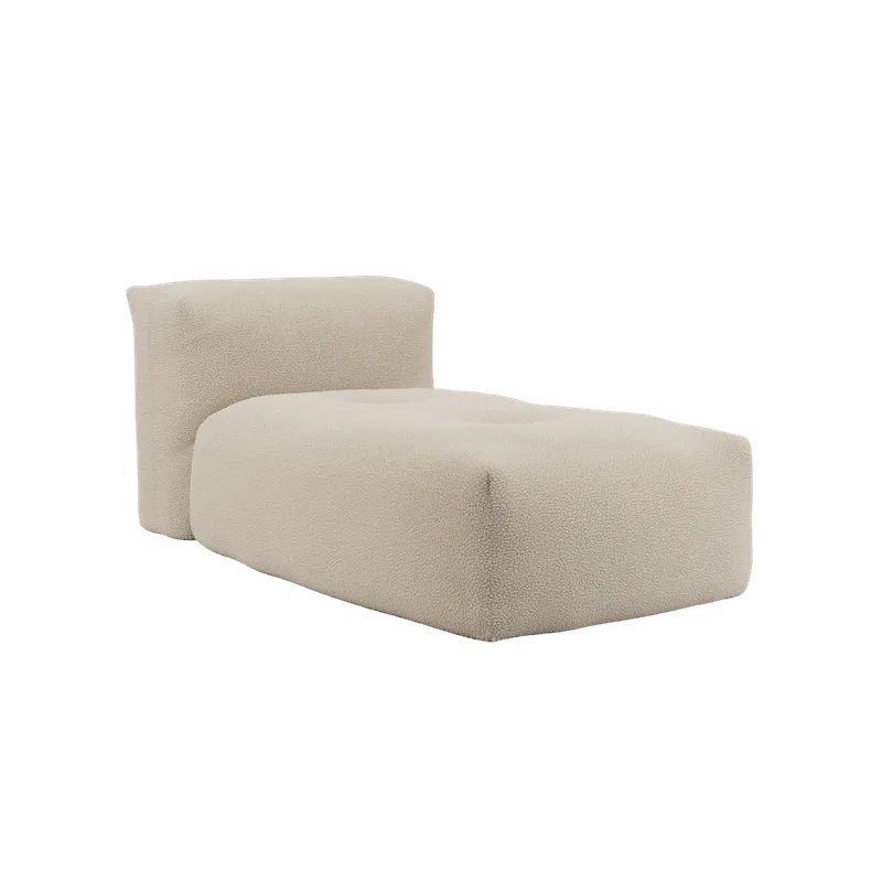 Soft Sofa Indoor - Lounger by SACKit in Teddy Beige – product photo