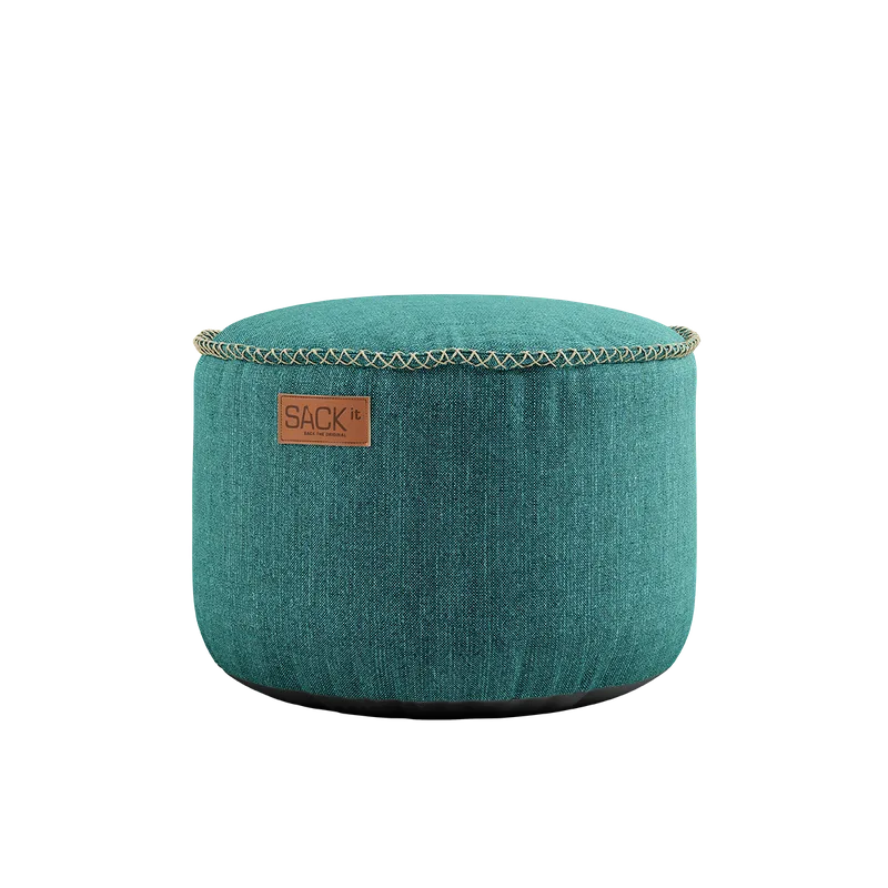 Cobana Pouf de SACKit en Cobana Petrol Melange – photo du produit