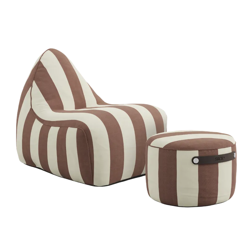 sackit Chair & Pouf Outdoor by SACKit in Renesse Chestnut – product photo 2 of 2