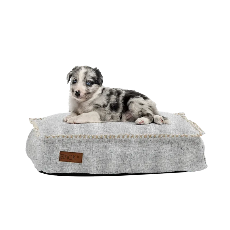 Dog bed von SACKit in Cobana Sand Melange, Mini – Produktfoto