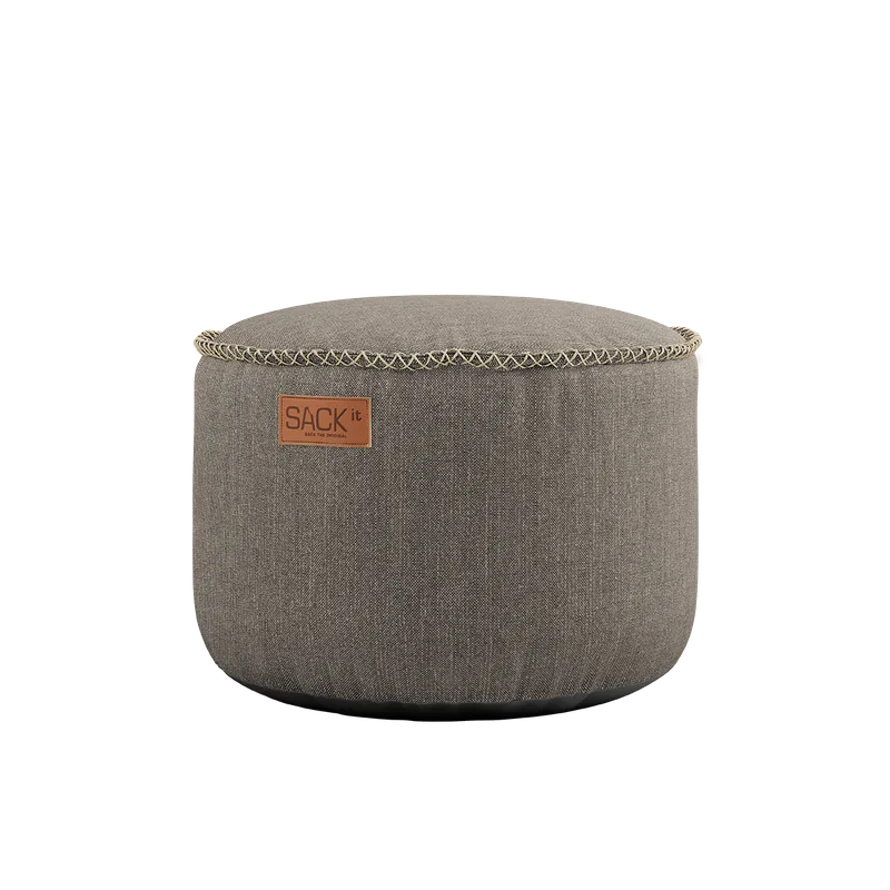Cobana Pouf von SACKit in Cobana Taupe – Produktfoto