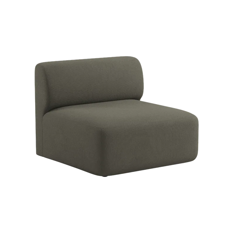 Fjord Sofa - Seat Section by SACKit in Cosmo Stone – product photo