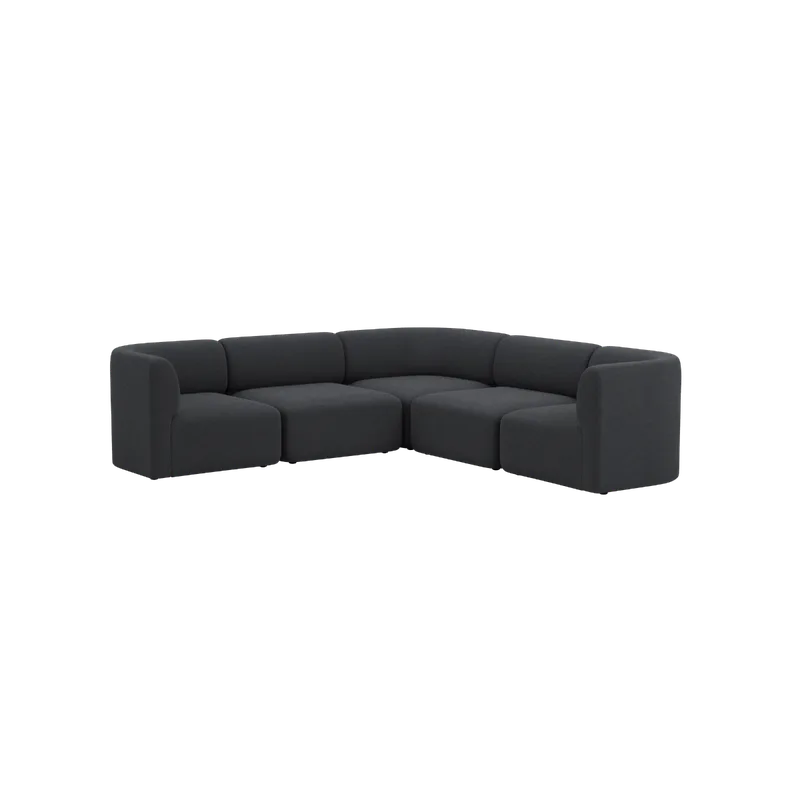 Fjord Sofa - Corner Sofa de SACKit en Cosmo Slate – photo du produit
