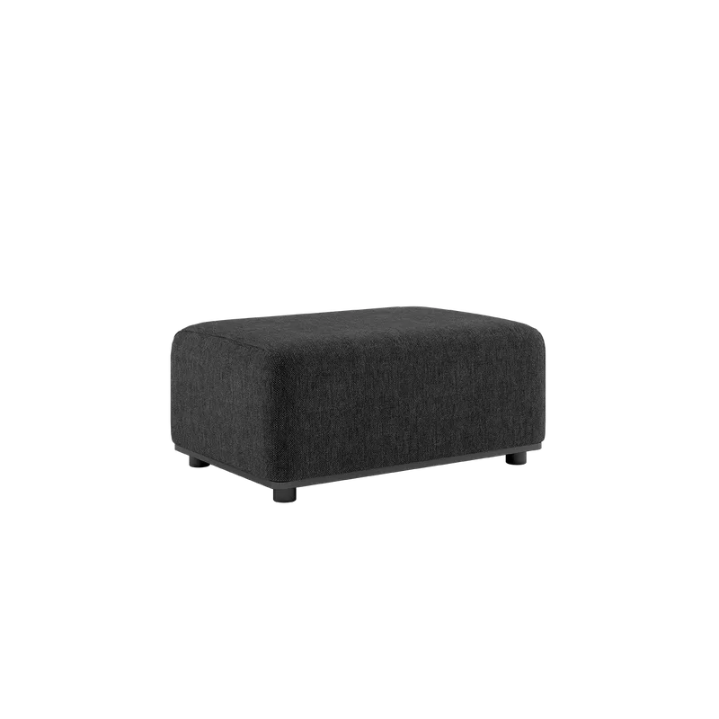 Cobana Lounge Sofa - Pouf (Cobana Fabric) von SACKit in Cobana Black – Produktfoto