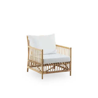 Back cushion | Caroline Lounge Chair by Sika-Design in Crumble, Beige (A622) – product photo 1 of 2