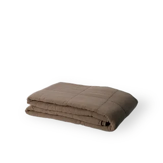 Bedspread 240X260 cm by Sika-Design in Cappuccino Cotton – product photo 6 of 6