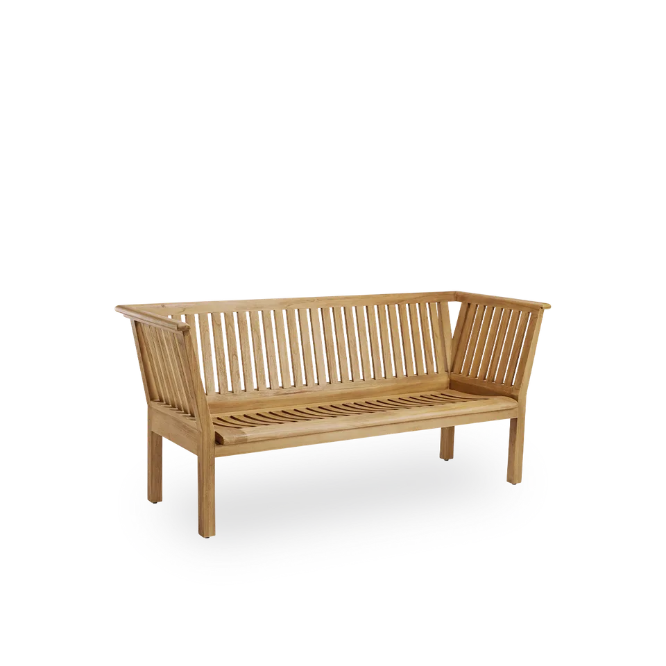 St Catherine Teak Bench de Sika-Design en Teak, Outdoor, Aucun – photo du produit 2 sur 2