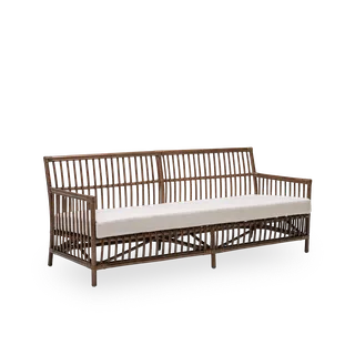 Caroline Sofa von Sika-Design in Brown, Rattan, Youtoo, Sand (A631), Ohne – Produktfoto 2 von 2