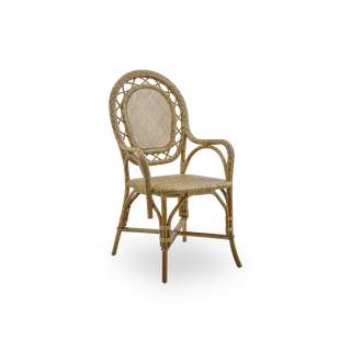 Romantica Dining Chair by Sika-Design in Antique, Rattan, None – product photo 2 of 2