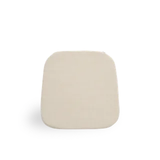 Seat cushion | Romantica Exterior Dining Chair von Sika-Design in Michelangelo, White (A670) – Produktfoto 2 von 2