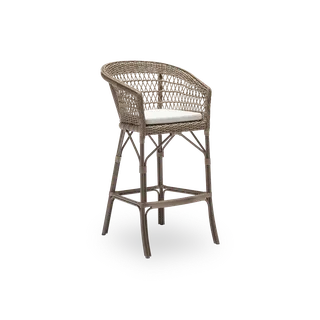 Emma Exterior Barstool van Sika-Design in Antique Grey, ArtFibre & Aluminium, Tempotest, White (B450) – productfoto 2 van 2
