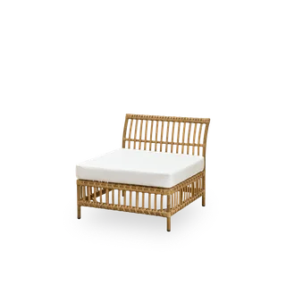 Maggie Sofa | Center Module by Sika-Design in Antique, Aluminium & ArtFibre, Tempotest, Denim (A615), None – product photo 1 of 2