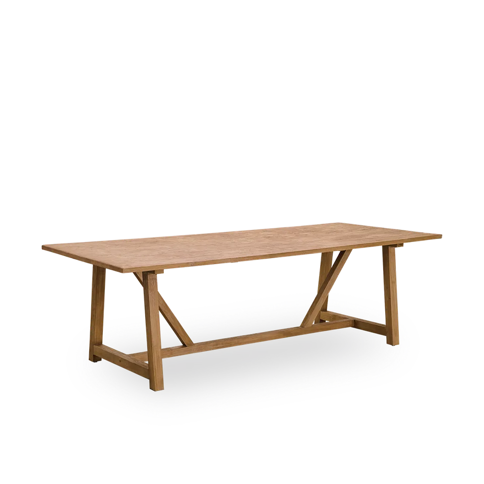 Lucas Teak Dining Table 240X100 cm by Sika-Design in Teak, Indoor – product photo