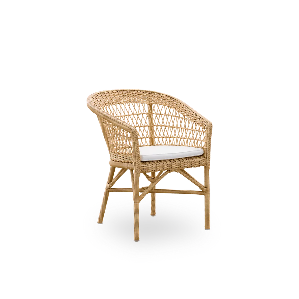 Stock item | Seat cushion | Emma Exterior Chair de Sika-Design en White (CY101) – photo du produit 1 sur 2