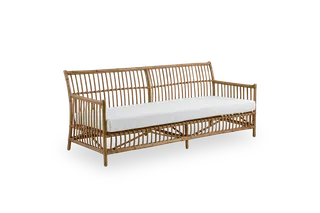 Caroline Exterior Sofa by Sika-Design in Antique, Aluminium & ArtFibre, Tempotest, White (B450), None – product photo 2 of 2