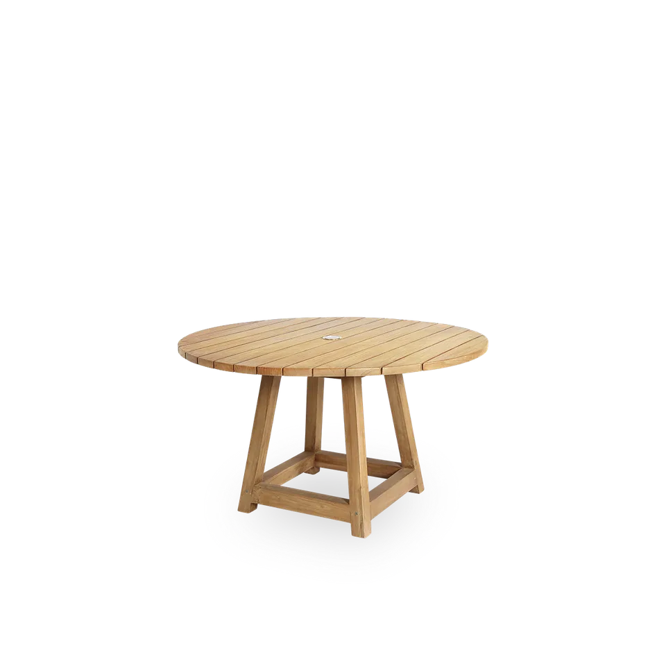 George Teak Table Ø120 cm by Sika-Design in Teak, Outdoor – product photo