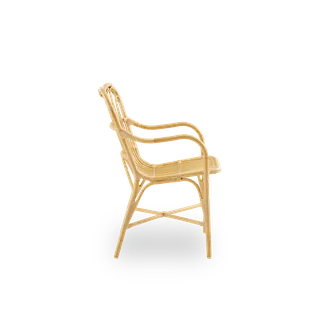 Margret Exterior Dining Armchair von Sika-Design in Antique, Aluminium & ArtFibre, Ohne – Produktfoto 1 von 2