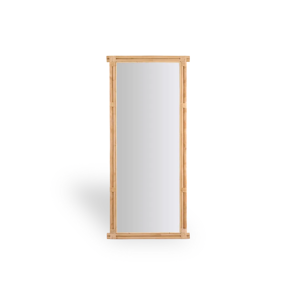 Rasmus Mirror 172 cm by Sika-Design in Antique, Rattan – product photo 1 of 2