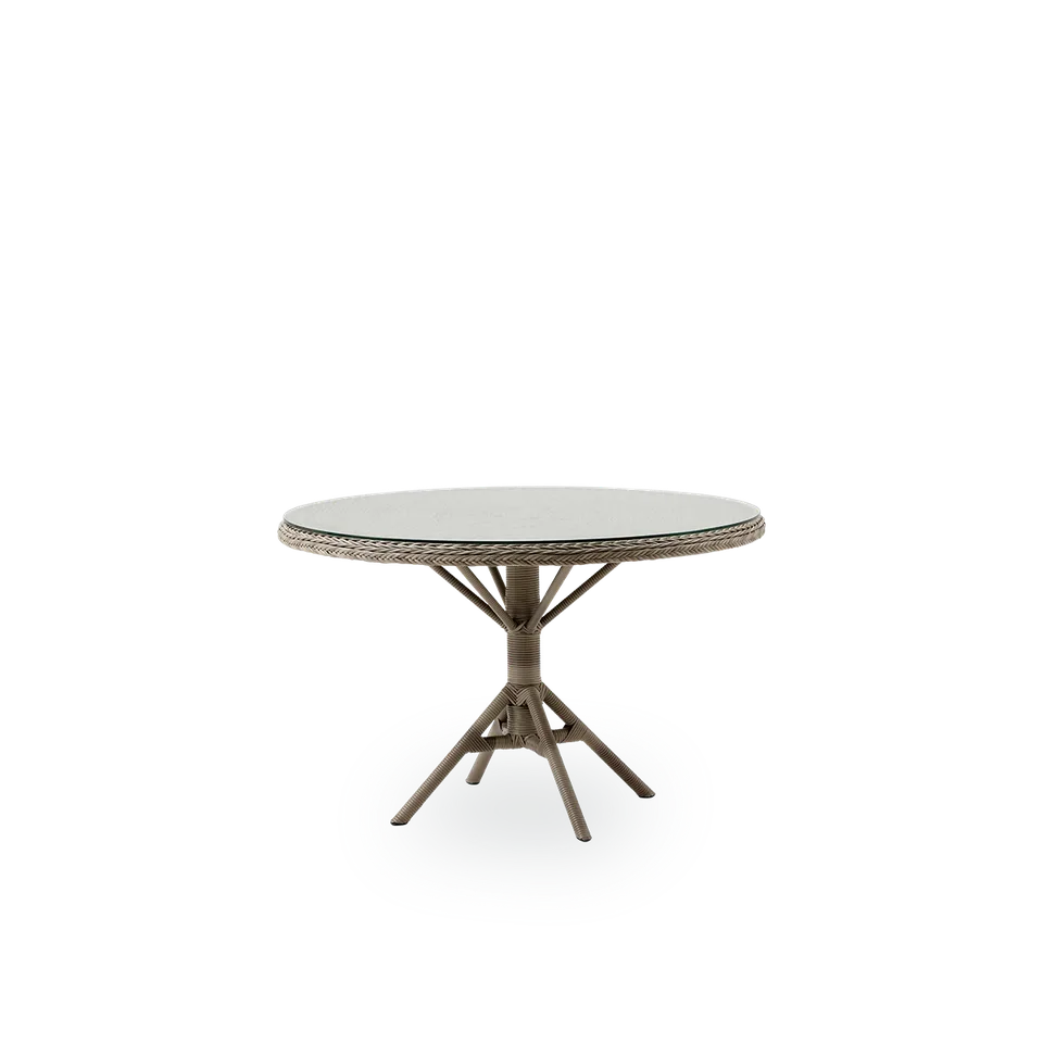 Grace Exterior Garden Table van Sika-Design in Antique Grey, ArtFibre & Aluminium, Safety Glass – productfoto 2 van 2