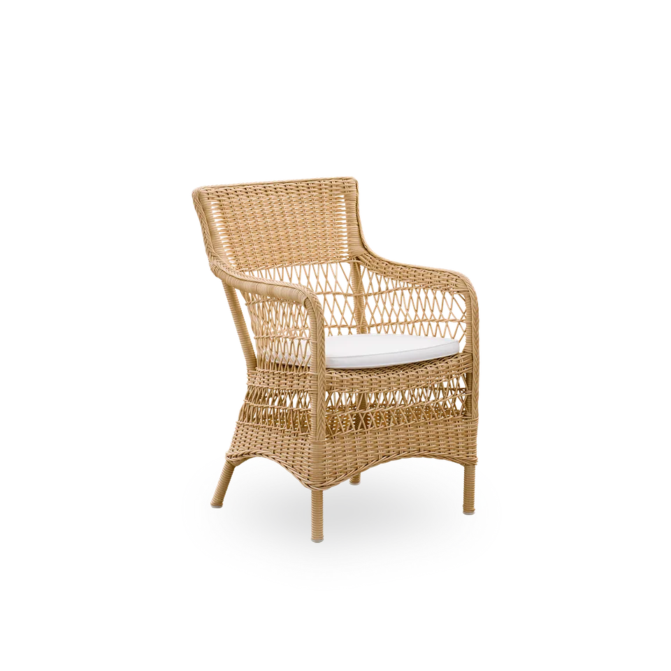 Marie Exterior Armchair van Sika-Design in Antique Grey, ArtFibre & Aluminium, Geen, Geen – productfoto 1 van 2