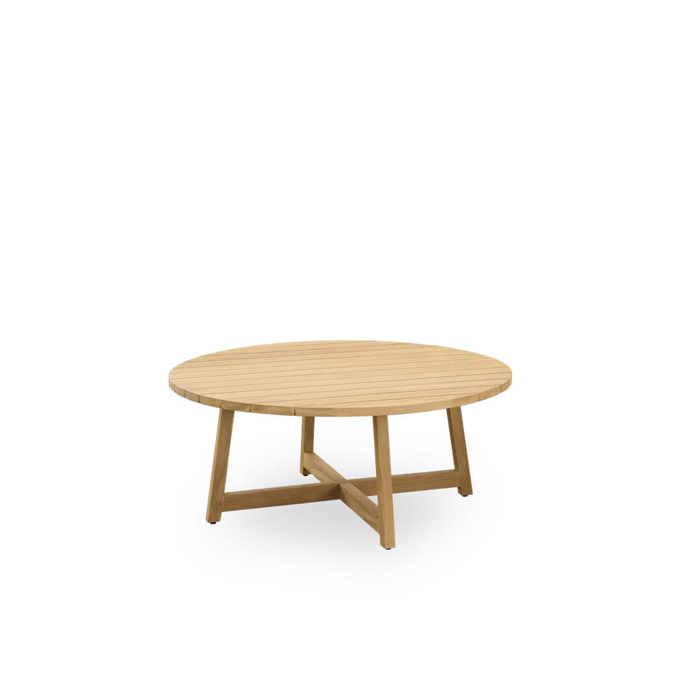 Victor Teak Lounge Table Ø120 cm by Sika-Design in Teak, Outdoor – product photo