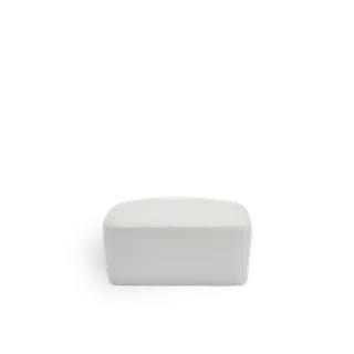 Seat cushion | Charlottenborg Exterior Lounge Chair van Sika-Design in Michelangelo, White (A670) – productfoto 2 van 2