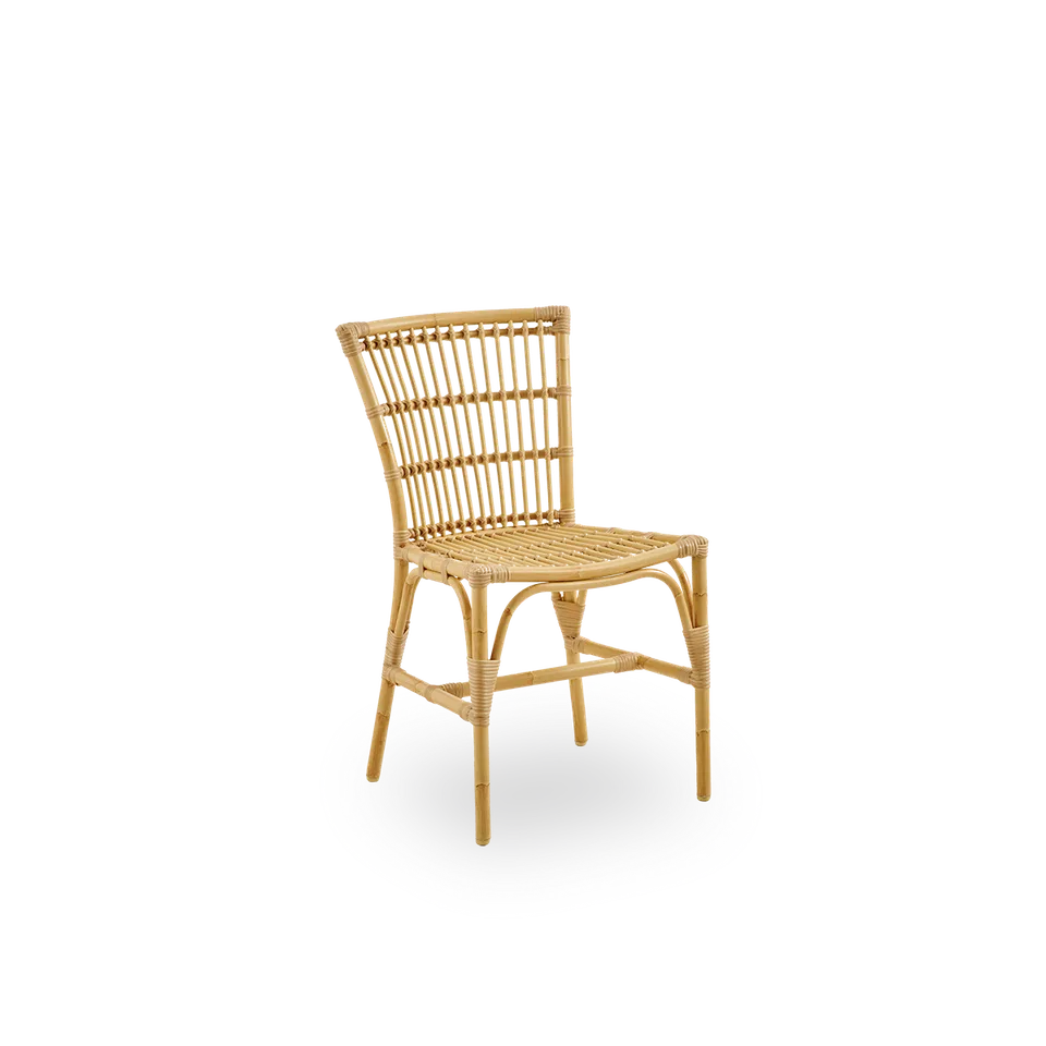 Elisabeth Exterior Dining Chair by Sika-Design in Natural, Aluminium & ArtFibre, None – product photo 2 of 2