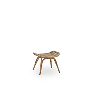 Monet Footstool by Sika-Design in Antique, Rattan, None – product photo 2 of 2