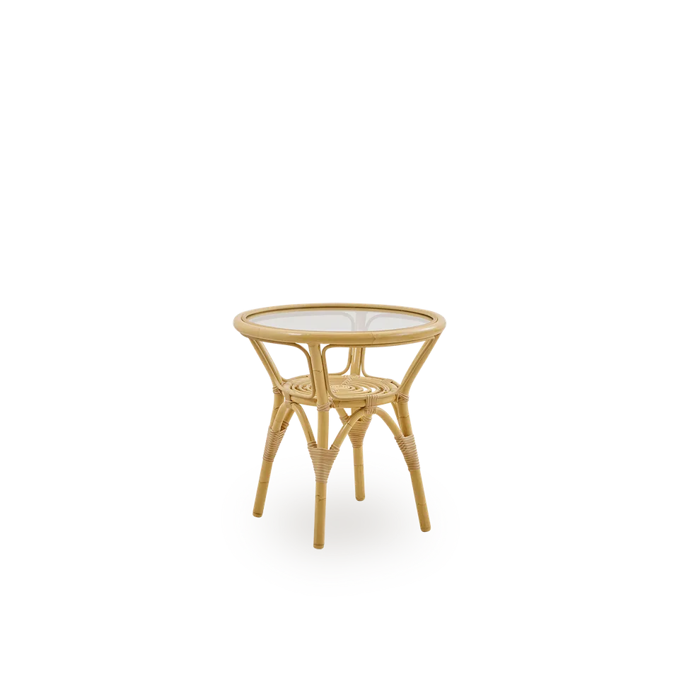 Tony Exterior Side Table by Sika-Design in Antique, Aluminium & ArtFibre – product photo 1 of 3