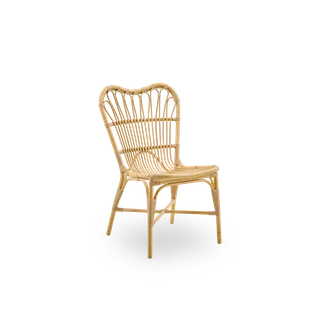 Margret Exterior Side Chair van Sika-Design in Dove White, Aluminium & ArtFibre, Geen – productfoto 1 van 2