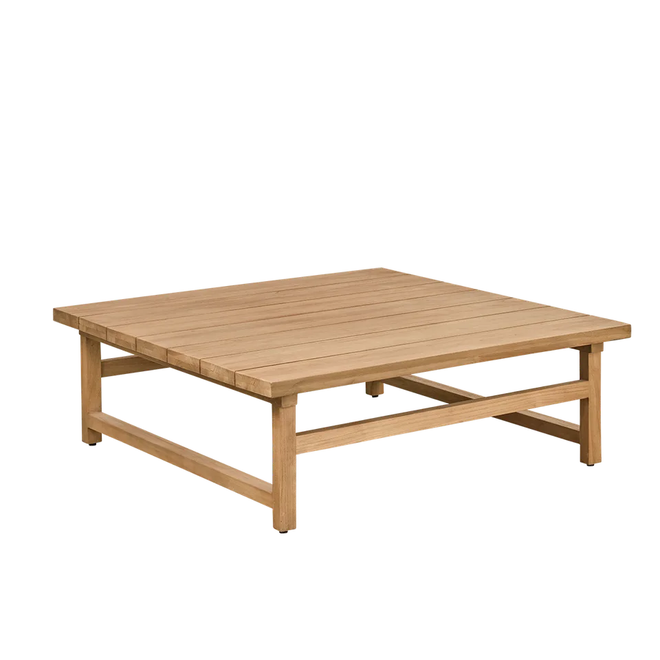 Julian Teak Lounge Table 120x120 cm van Sika-Design in Teak, Outdoor – productfoto