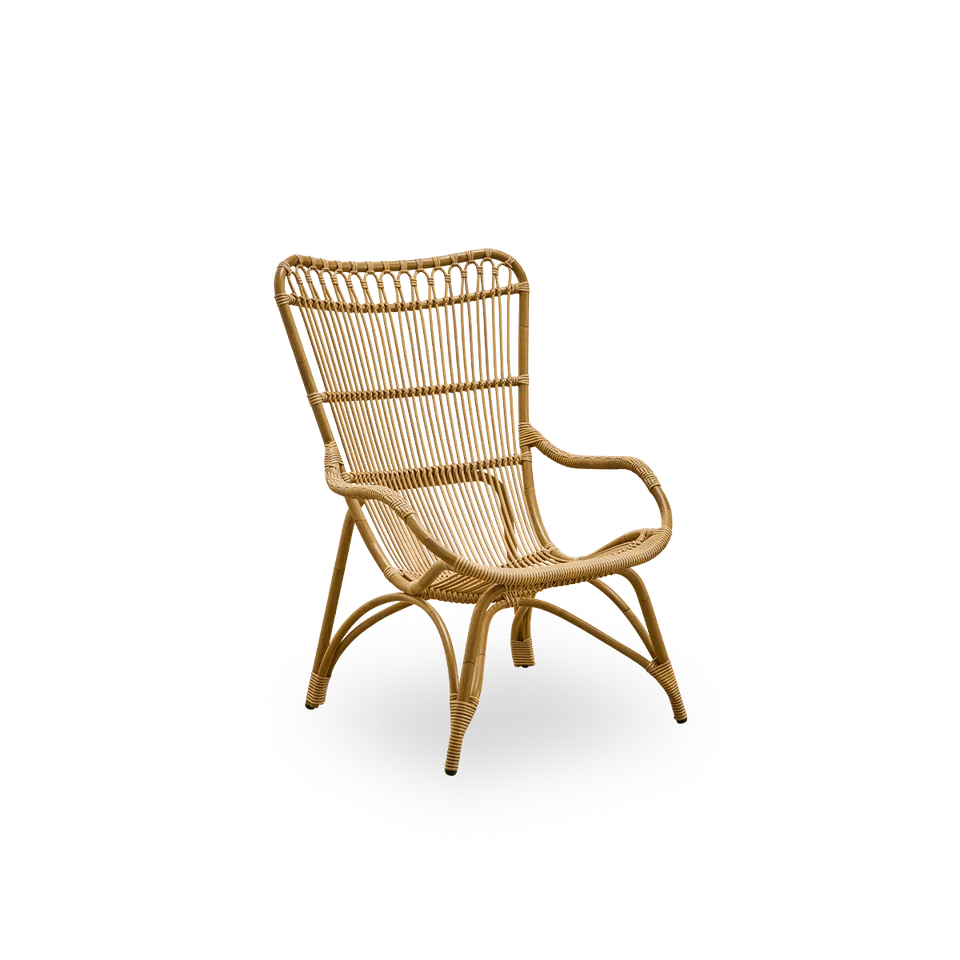 Monet Exterior Lounge Chair von Sika-Design in Antique, Aluminium & ArtFibre, Ohne, Ohne – Produktfoto 2 von 4