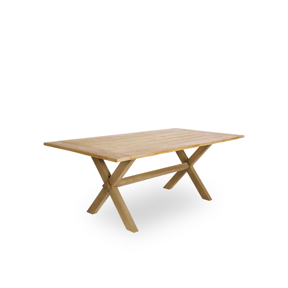 Colonial Teak Table 200x100 cm by Sika-Design in Teak, Outdoor – product photo