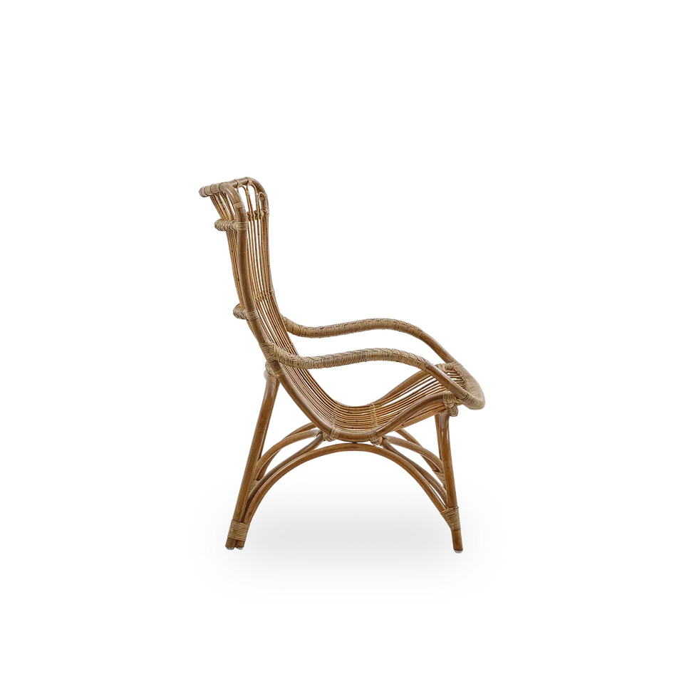 Monet Lounge Chair de Sika-Design en Antique, Rattan, Aucun, Aucun – photo du produit 1 sur 2