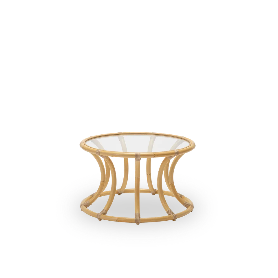 Coco Exterior Coffee Table by Sika-Design in Natural, Aluminium & ArtFibre – product photo