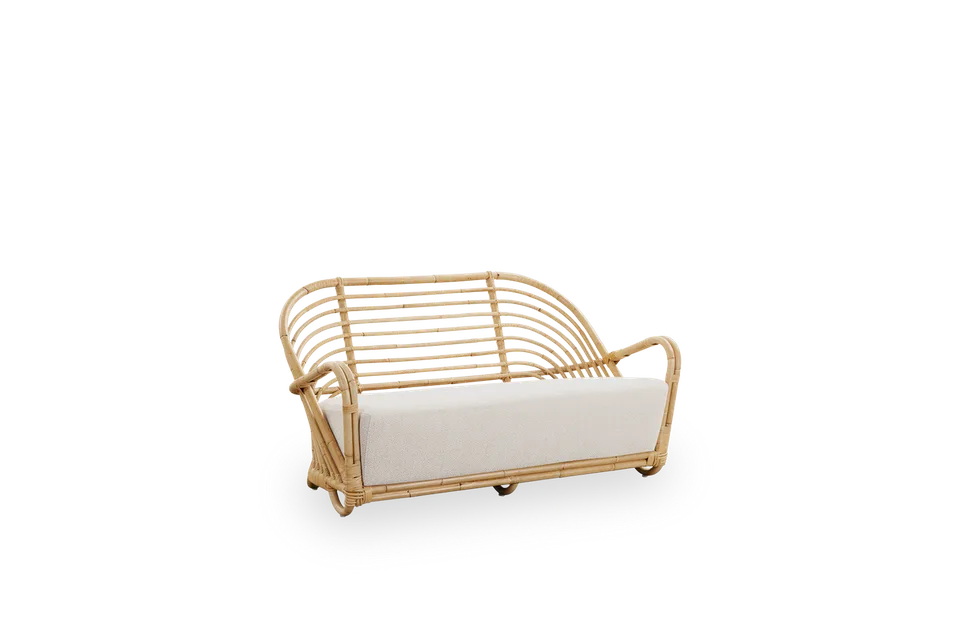 Charlottenborg Sofa van Sika-Design in Polished Natural, Rattan, Youtoo, Sand (A631), Geen – productfoto 2 van 2