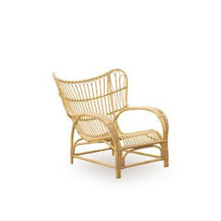 Teddy Exterior Lounge Chair van Sika-Design in Natural, Aluminium & ArtFibre, Geen, Geen – productfoto 1 van 2