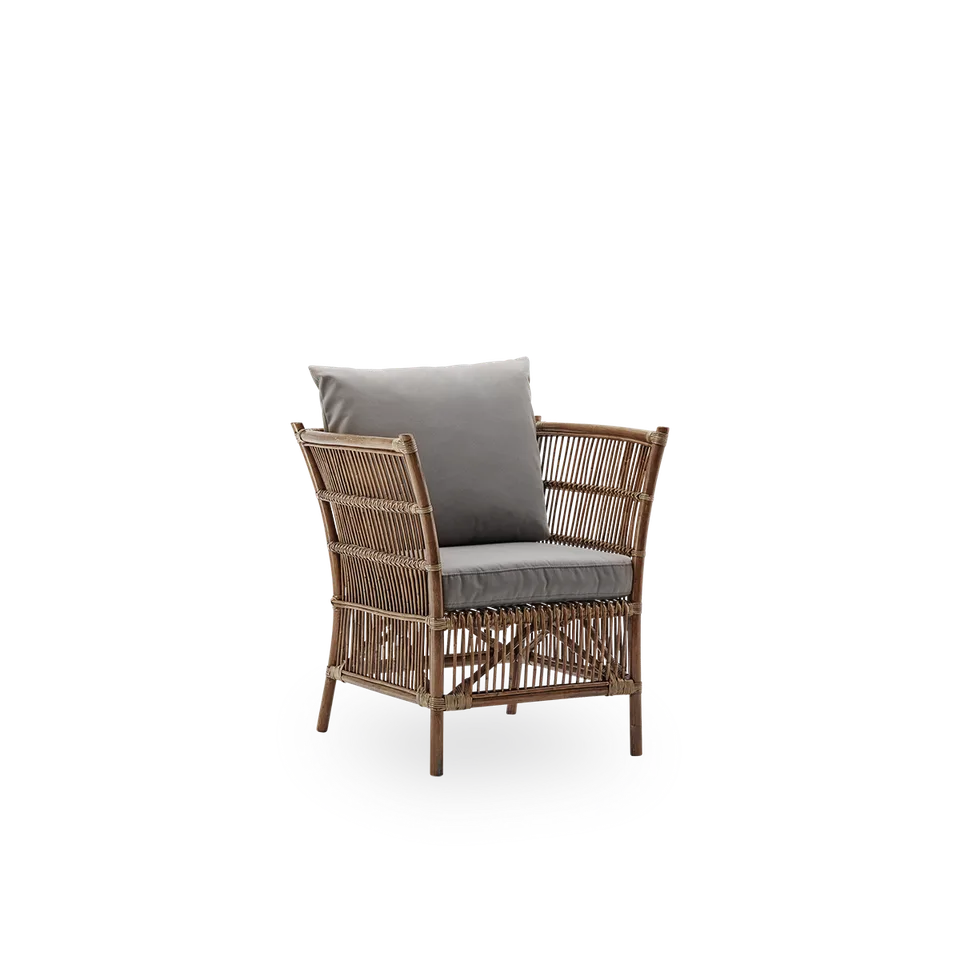 Seat- and back cushion | Donatello Lounge Chair van Sika-Design in Crumble, Beige (A622) – productfoto 1 van 2