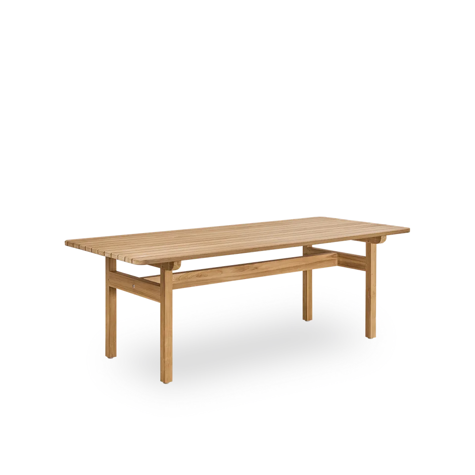 Tobias Exterior Teak Table 205x91 cm de Sika-Design en Teak, Outdoor – photo du produit