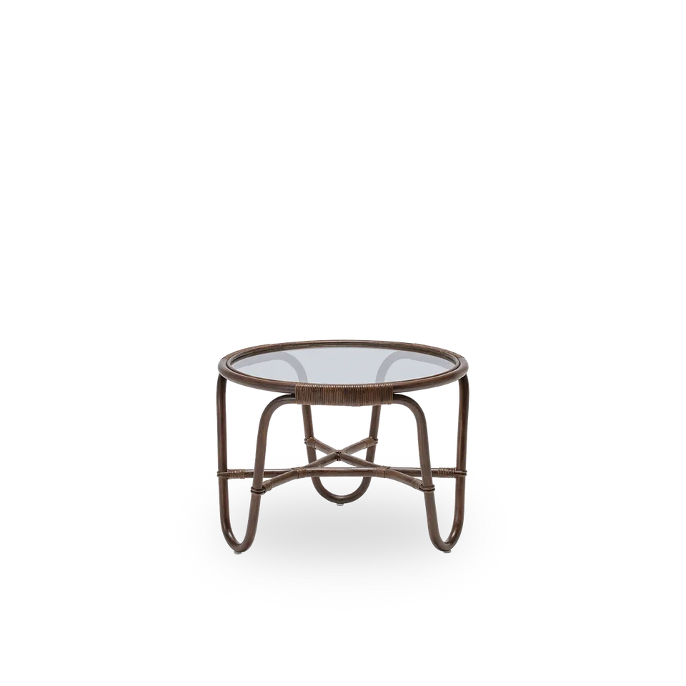 Charlottenborg Coffee Table von Sika-Design in Brown, Rattan – Produktfoto