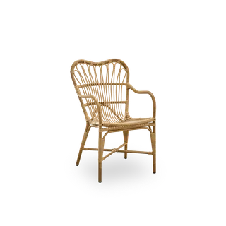 Margret Exterior Dining Armchair von Sika-Design in Antique, Aluminium & ArtFibre, Ohne – Produktfoto 2 von 2