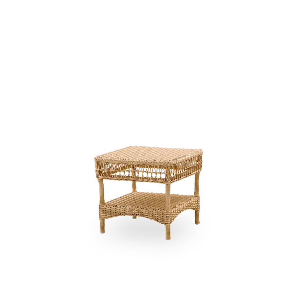 Susy Exterior Side Table de Sika-Design en Natural, ArtFibre & Aluminium – photo du produit