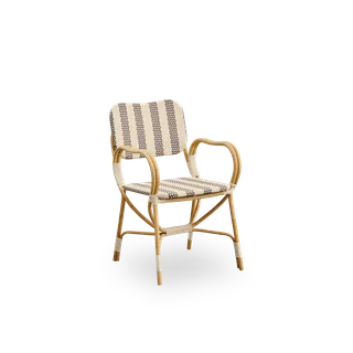 Bistro Exterior Chair by Sika-Design in Natural, Aluminium & ArtFibre, None – product photo 2 of 2