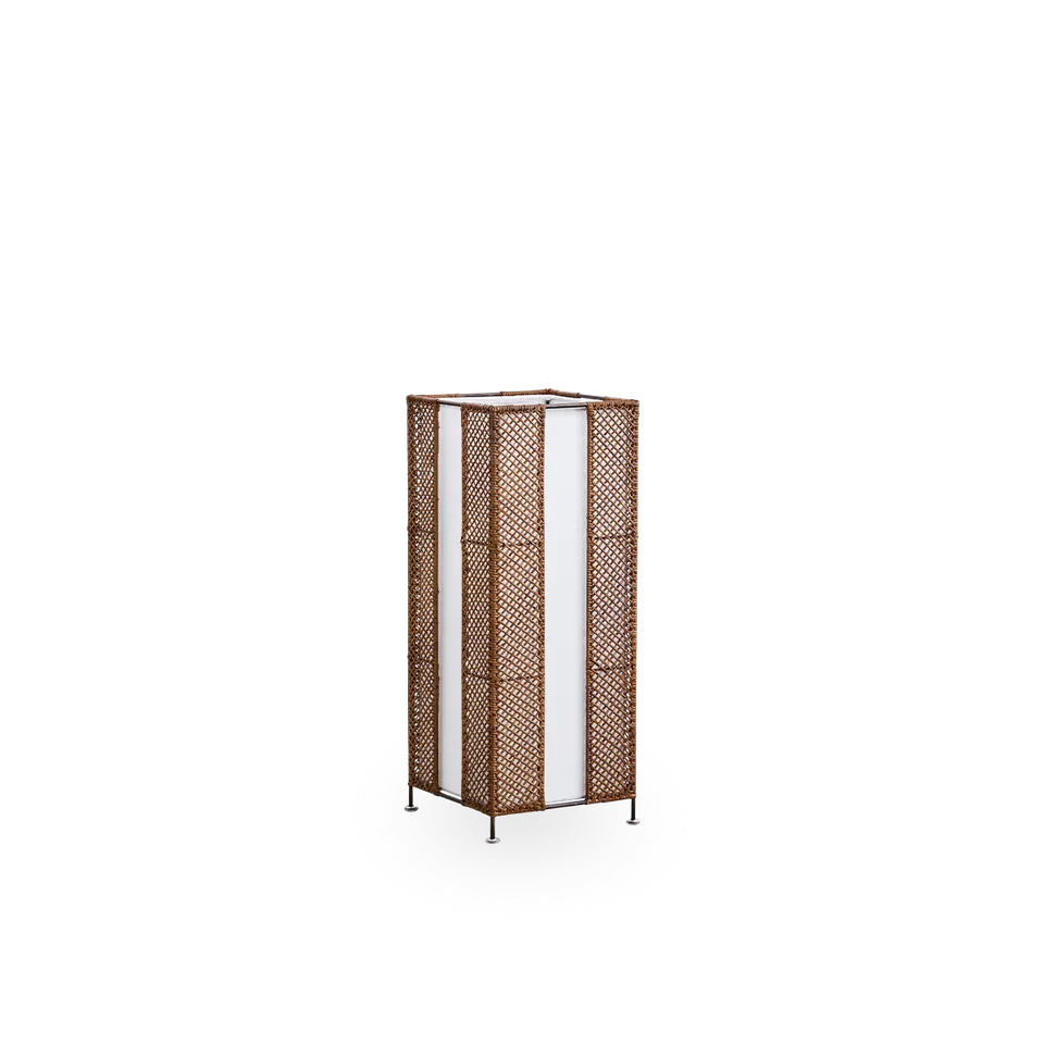 Yamakawa Lampshade | 75 cm by Sika-Design in Hazelnut Rattan, Iron frame – product photo