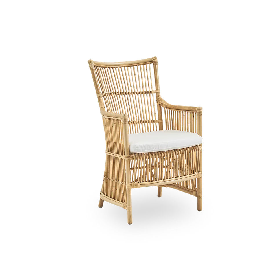 Davinci Dining Chair by Sika-Design in Antique, Rattan, Crumble, Beige (A622) – product photo 1 of 3
