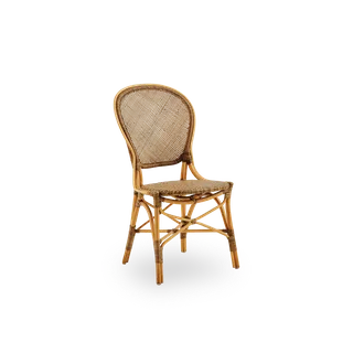 Rossini Dining Chair de Sika-Design en Cherry, Rattan, Aucun – photo du produit 2 sur 2