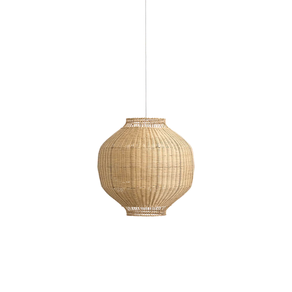 Tomori Lampshade von Sika-Design in Natural core weave, Iron frame – Produktfoto