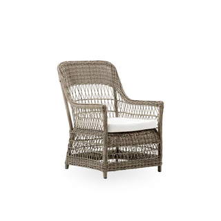 Seat cushion | Dawn Exterior Lounge Chair by Sika-Design in Tempotest, Denim (A615) – product photo 1 of 2