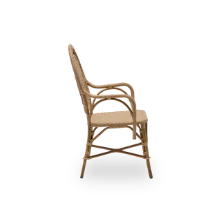 Romantica Exterior Dining Chair van Sika-Design in Antique, Aluminium & ArtFibre, Geen – productfoto 1 van 2